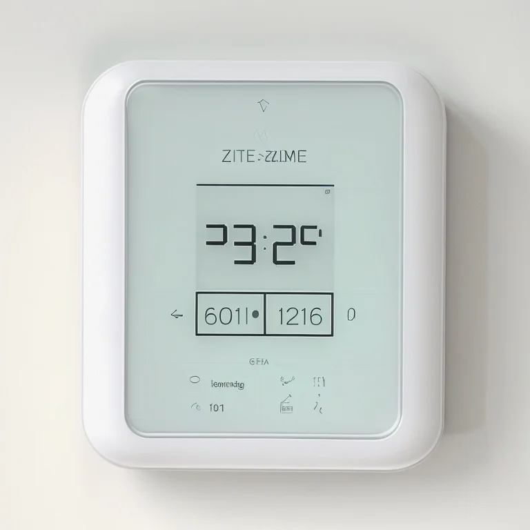Thermostat Zeitplan Übersicht